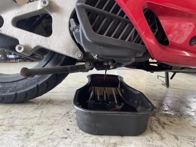 PCX125 修理 メンテナンス オイル交換 タイヤ交換