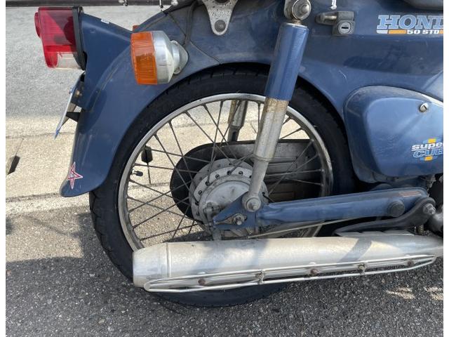 スーパーカブ チューブ交換
