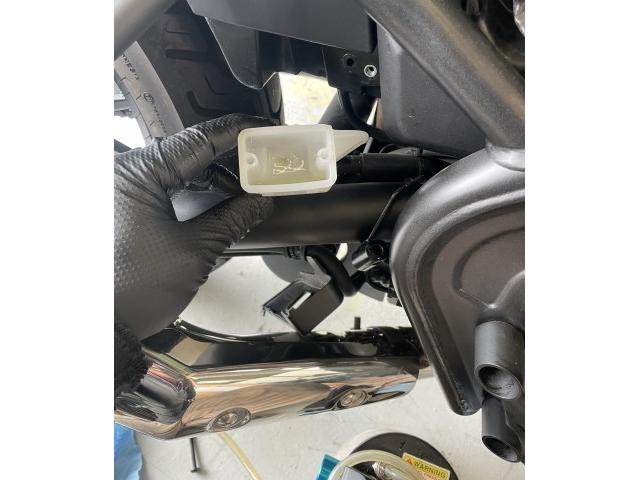 レブル250 ブレーキオイル交換