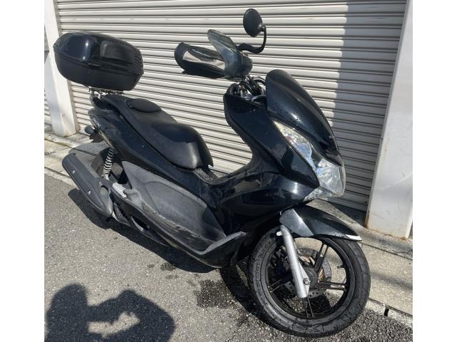 ホンダ PCX125 JF28 フロントキャリパー分解洗浄