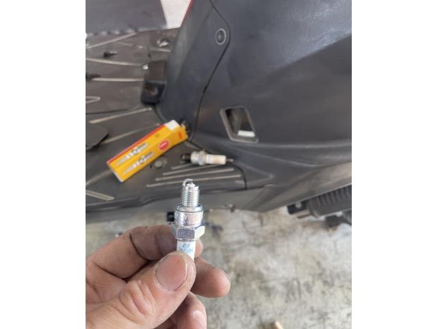 スズキ アドレスV125 事故修理 CF46A