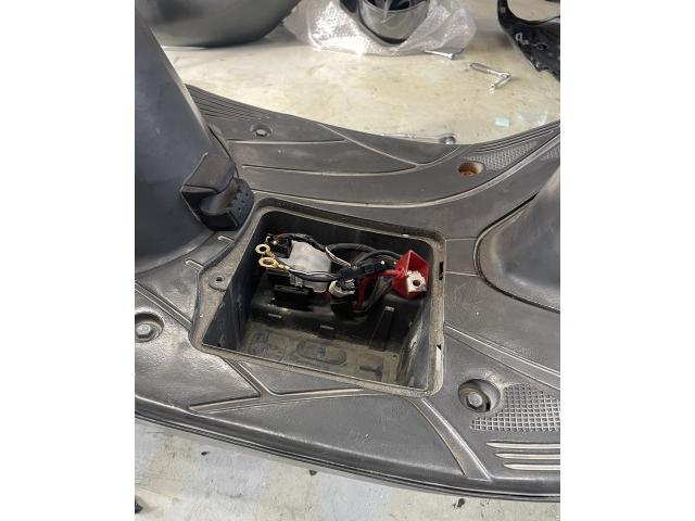 スズキ アドレスV125 事故修理 CF46A
