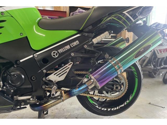 カワサキ ZZR1400 ZXT40A チェーン交換