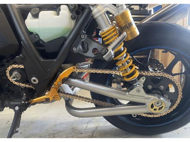 カワサキ ZRX1200ダエグ ゴールドチェーン交換