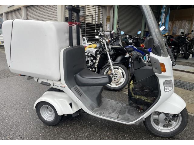 ホンダ ジャイロキャノピー TA03 エンジンオイル交換 ヘッドライト球交換