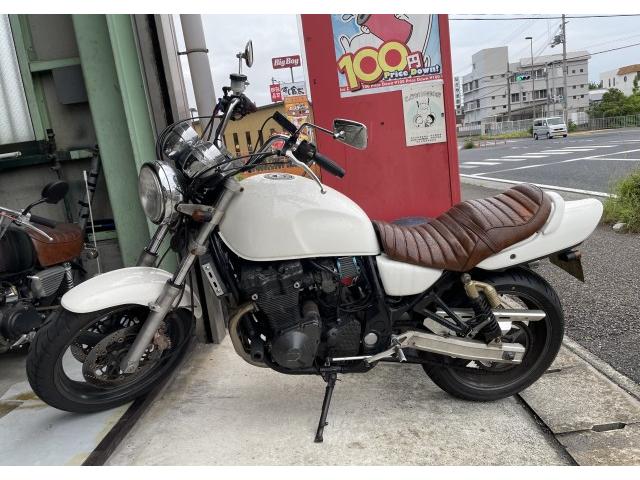 神戸市西区 ４００ｃｃバイク修理 点検メンテナンス スズキ イナズマ