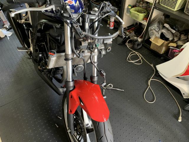 CBR250R MC41 フロントフォークシール交換（ＢＩＫＥ ＳＨＯＰ Ｌ－ＳＩＺＥの作業実績 2019/09/16）｜バイク の整備・メンテナンス・修理なら【グーバイク】