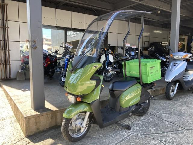 ヤマハ ギア gear 50cc ルーフ付 box付 Uber eatsに最適！ - バイク