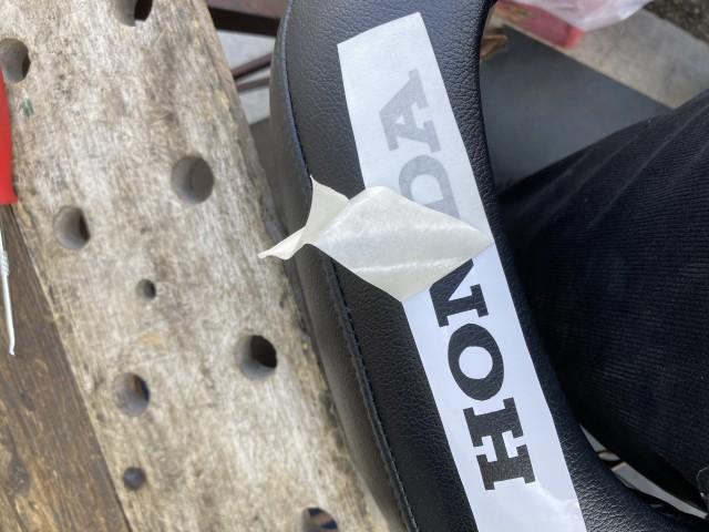 HONDAロゴも同様に
