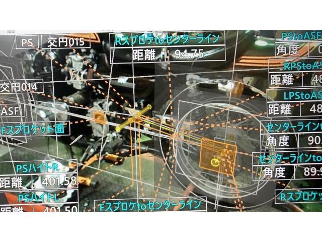 チェーンラインの適正化調整も終えてお返しです。