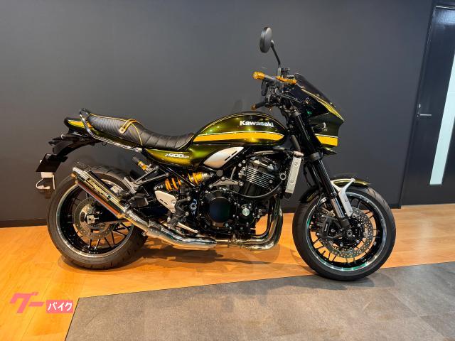 新品！Kawasaki/Z900RS/ビキニカウル/黒金/オリジナルペイント たどたどしい