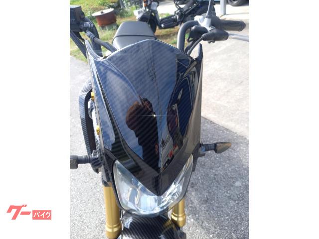 カーボン調メーターカバー