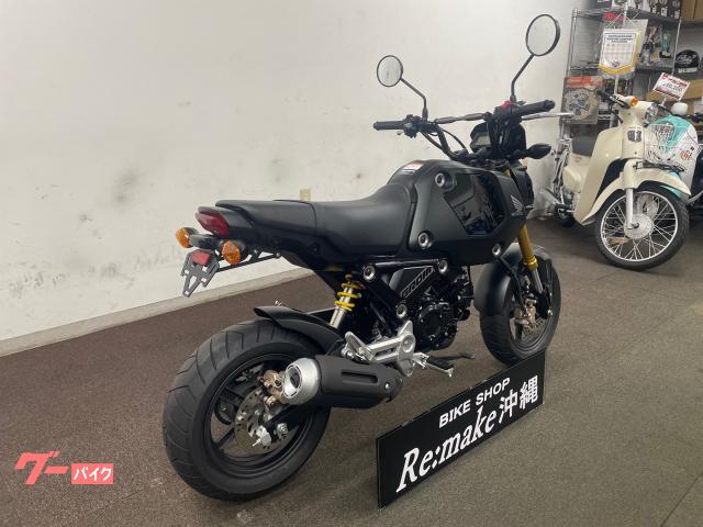 ホンダ グロム (ブラック) 2021年 4501Km 125cc 保無し 支払総額34.68万円のバイク詳細情報 |  沖縄のバイクを探すなら【グーバイク沖縄】