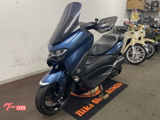 ヤマハ ＮＭＡＸ１２５ ＳＥＧ６Ｊ ２０２３年モデル スクリーン ナックルバイザー グリップヒーター ダルブルーメタリック｜バイクショップロミオ  沖縄店｜新車・中古バイクなら【グーバイク】