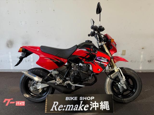 ＫＳＲ−II　ＭＸ０８０Ｂ　１９９８年モデル　ＳＰＩＲＡＬマフラー　ヘルメットホルダー　サンビームレッド