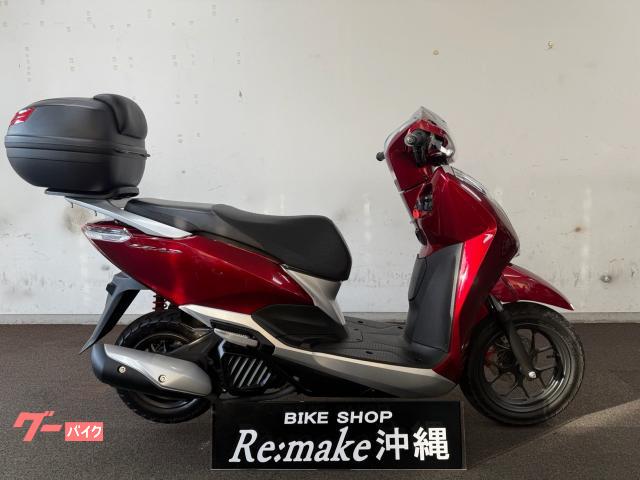 ホンダ リード１２５　ＪＦ４５　２０１８年モデル　リアサス　リアＢＯＸ　キャンディーラスターレッド