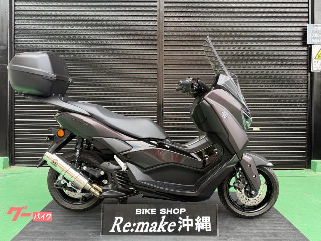 ヤマハ ＮＭＡＸ１２５　ＳＥＬ１　２０２５年モデル　ＳＰ忠男マフラー　純正スクリーン　リアＢＯＸ　リアキャリア物件画像