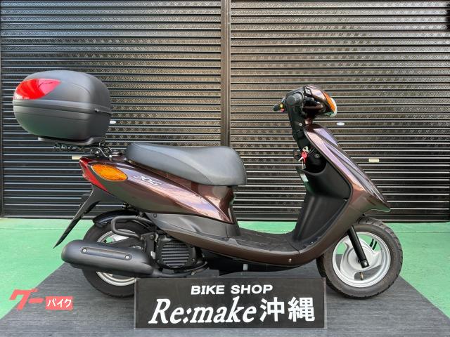 ヤマハ ＪＯＧ　ＳＡ３６Ｊ　２０１５年モデル　ＬＥＤヘッドライト　リアボックス　ダークレディシュグレーメタリック２