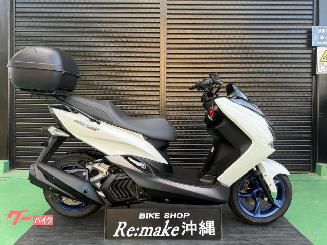 マジェスティＳ　ＳＧ５２Ｊ　最終２０２０年モデル　リアキャリア　リアＢＯＸ　シルキーホワイト