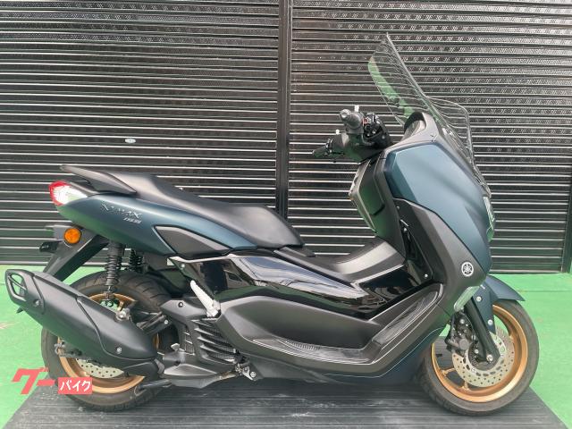 ＮＭＡＸ１５５　ＳＧ６６Ｊ　２０２３年モデル　純正ロングスクリーン　マットダークブルーイッシュグレーメタリック４