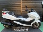 マジェスティ SG20J 2012年モデル バックレスト フェンダーレス ブルーイッシュホワイトカクテル1