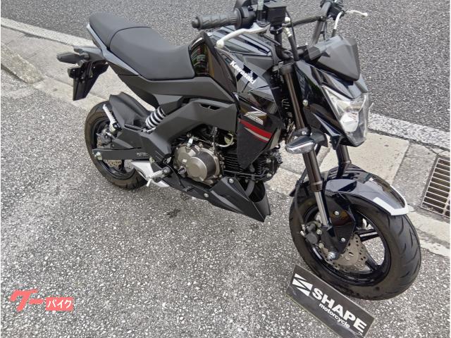 カワサキ Z125PRO (ブラック) 2019年 2771Km 125cc 自賠責保険