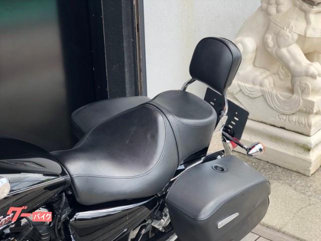 シーシーバーも付いて、タンデムでロングツーリングも楽々! シーシーバーも付いて、タンデムでロングツーリングも楽々!