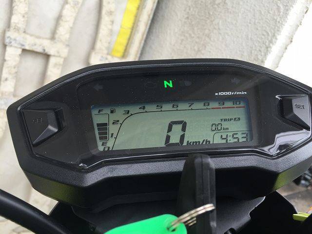 デジタルメーターで見やすい! デジタルメーターで見やすい!