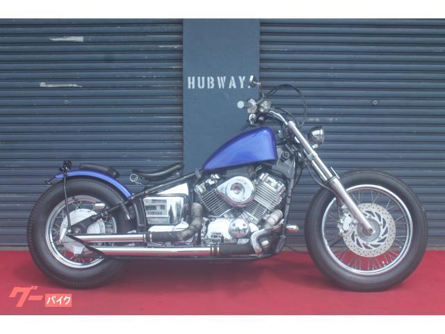 ヤマハ ドラッグスター400 (ブルー) 2003年 減算歴車 400cc 車検