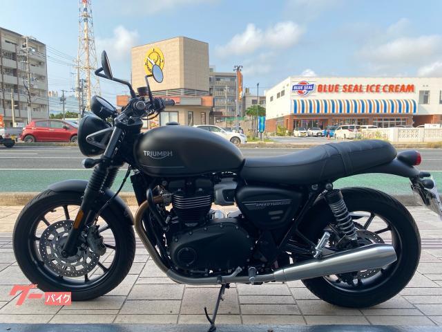 スピードツイン900 トライアンフ認定中古車 ワンオーナー エンジンガード 2ライディングモード