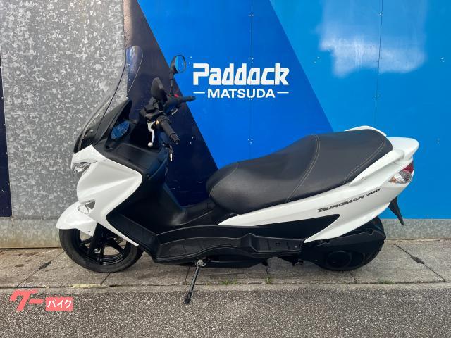 スズキ バーグマン200 (ホワイト) 年式不明 7875Km 200cc 自賠責