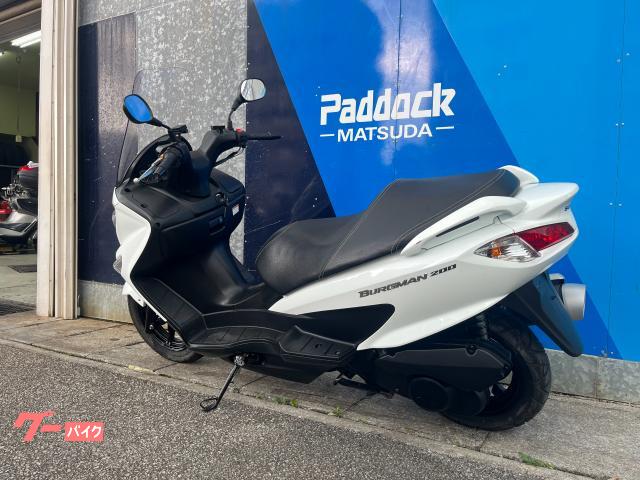 スズキ バーグマン200 年式不明 7875Km 200cc 自賠責保険無し