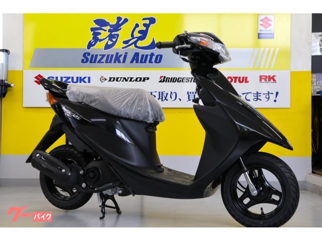 スズキ アドレスＶ５０　純正オプションリアスポイラー装備物件画像