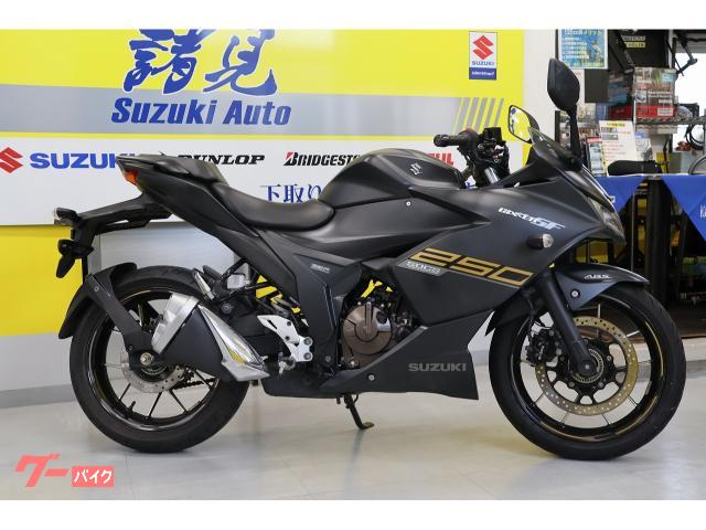 ゴールド&times;マットブラックは他のフルカウル車とは異質なイメージ。