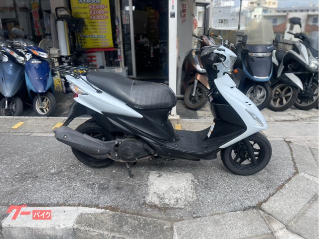 スズキ アドレスＶ１２５Ｓ　フロントフォーク新品　　タイヤ前後新品　バッテリー　プラグ　オイル　新品