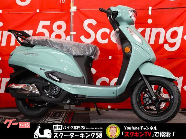 スズキ アドレス１２５　最新型　ＵＳＢソケット　リヤキャリア標準装備物件画像