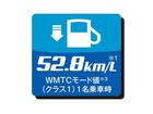 国土交通省届出値:定地燃費値※2(30km/h)1名乗車時66.0km/L、WMTCモード値※3(ク
