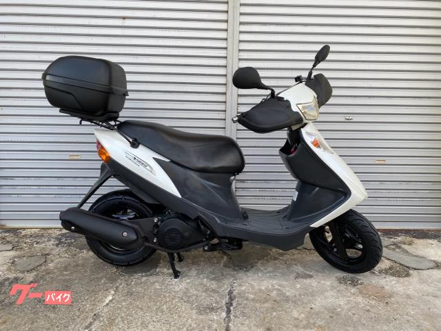 スズキ アドレスＶ１２５Ｇ　ＣＦ４ＥＡ型　リヤボックス付