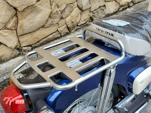 頑丈なリアキャリア!大型BOXも付けれます! 頑丈なリアキャリア!大型BOXも付けれます!