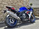 純正マフラーＧＳＸＲロゴ入りです。