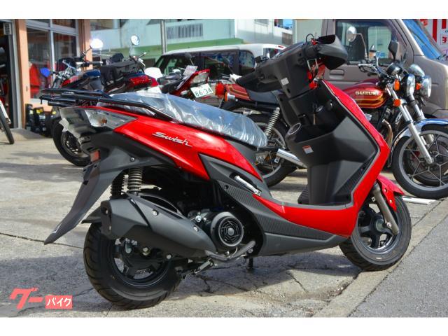 スズキ現行125ccの最上位モデルです。 スズキ現行125ccの最上位モデルです。