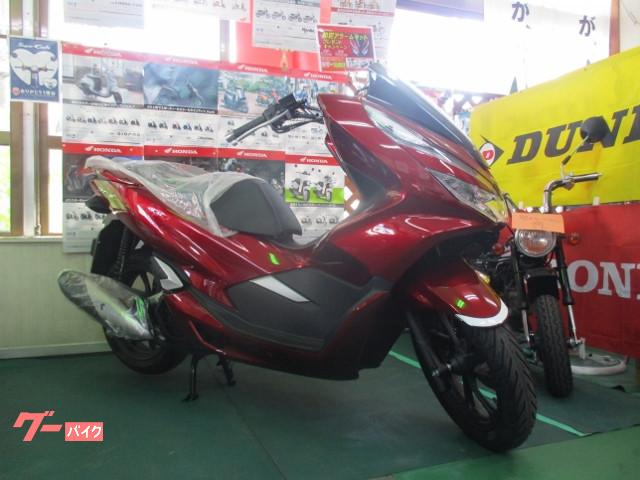 ホンダJF81,新車PCX125,キャンディラスターレッド入庫。 ホンダJF81,新車PCX125,キャンディラスターレッド入庫。