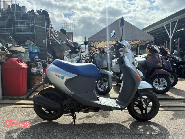 レッツ４　ＣＡ４５Ａ型　前後タイヤ新品　バッテリー新品　グリップ新品　４サイクル　インジェクション