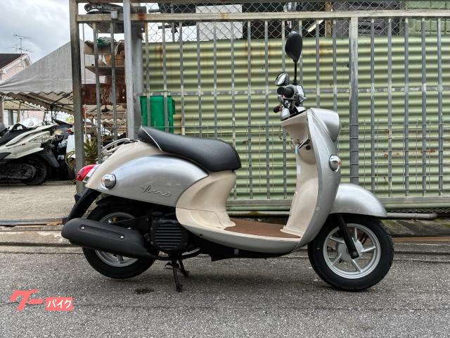 ヤマハ ビーノ　ＳＡ２６Ｊ型　４サイクル　キャブ車　前後タイヤ新品　バッテリー新品