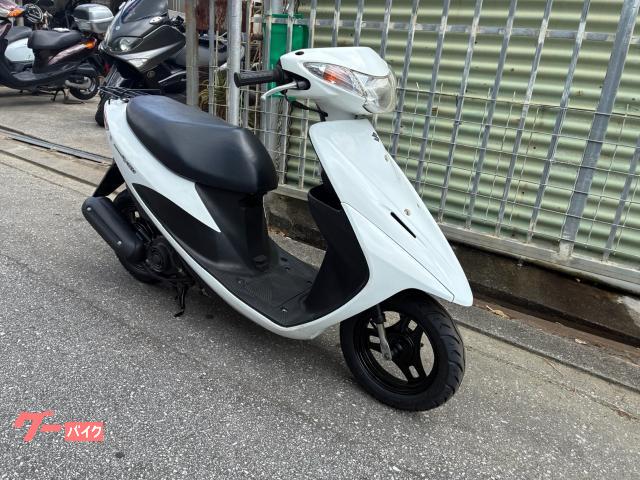 スズキ アドレスV50 (ホワイト) 走行距離疑義車 50cc 支払総額8.5万