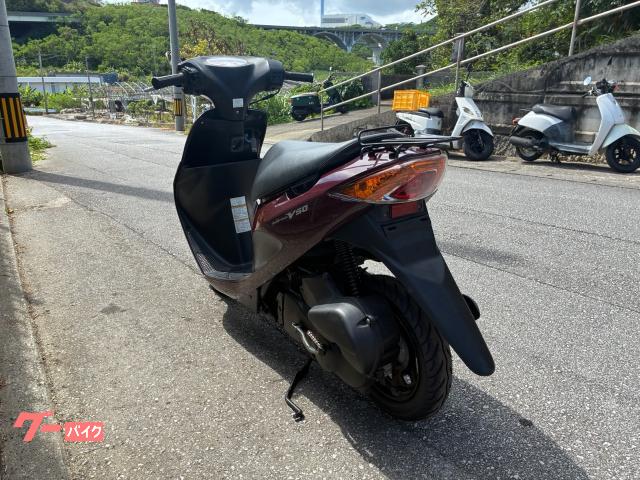 スズキ アドレスV50 CA44A型 前後タイヤ新品 バッテリー新品