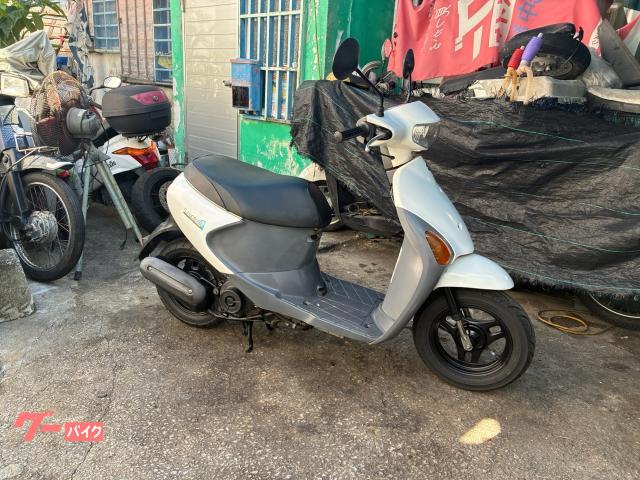 スズキ レッツ4 (ホワイト) 2478Km 50cc 支払総額8.8万円のバイク詳細