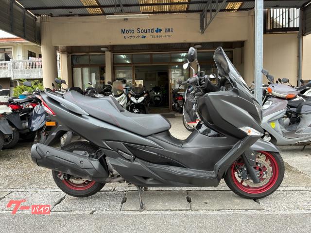 スズキ バーグマン４００　ＤＵ１１Ａ型　リヤタイヤ新品　Ｖベルト新品　スペアキー付　ＡＢＳ