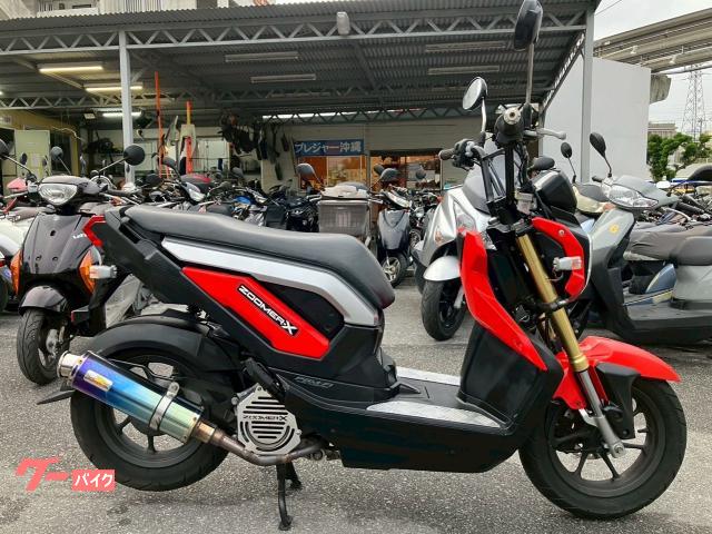 ホンダ ズーマーＸ　ＪＦ５２型　社外マフラー　メッキカバー　整備　保証　自賠責保険５年
