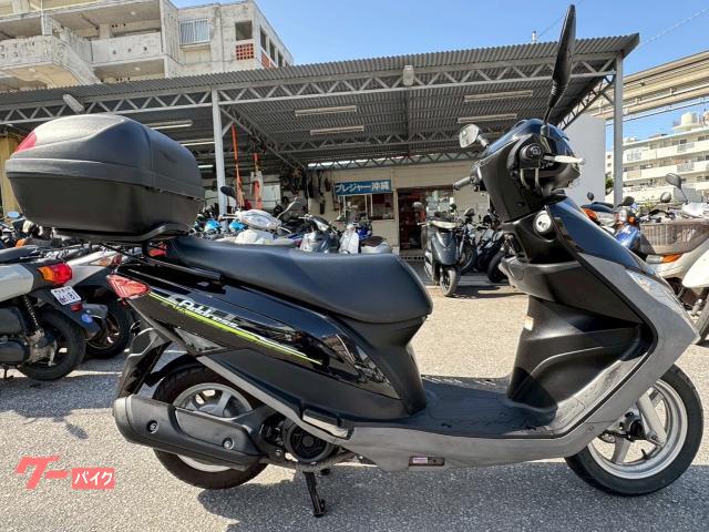 スズキ アドレス１２５　ＤＴ１１Ａ型　リアボックス　整備　自賠責保険
